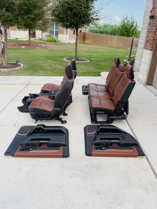 2020 Ram 2500/3500 Laramie Longhorn Megacab Interior - Seats, Console, Door Panels