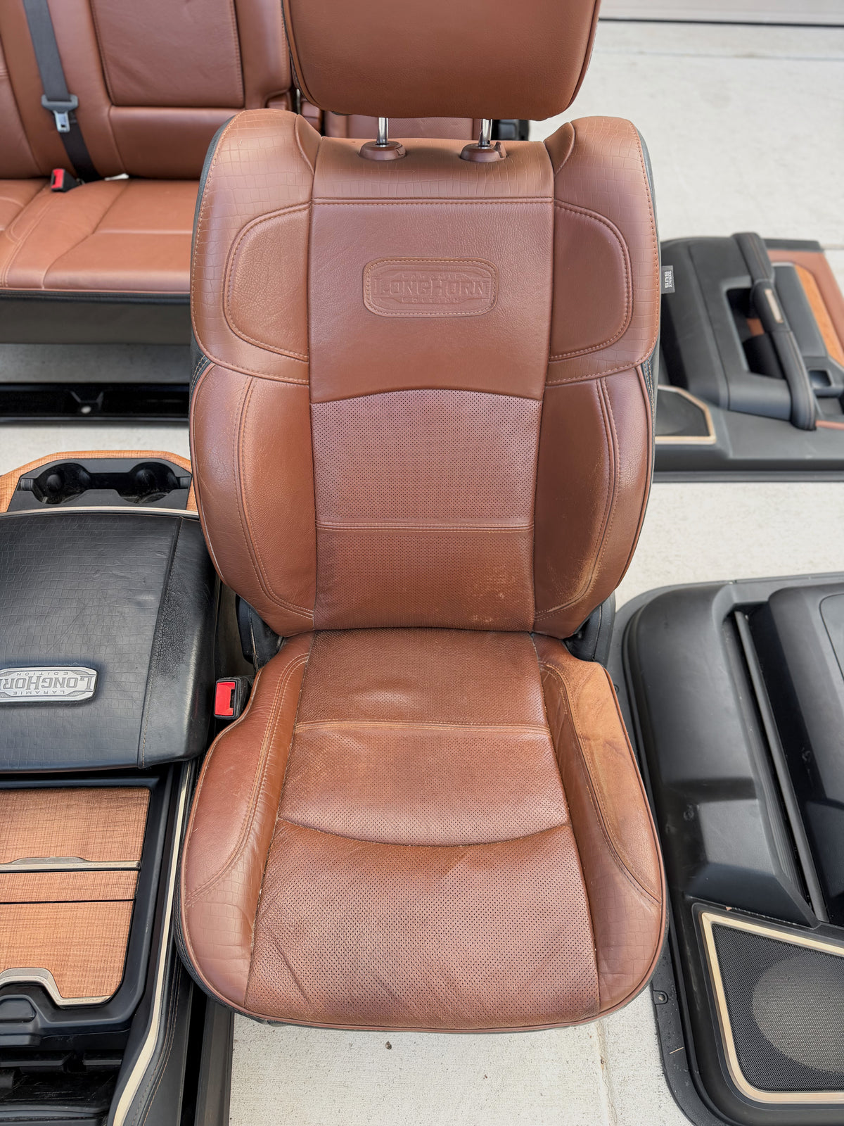 2020 Ram 2500/3500 Laramie Longhorn Megacab Interior - Seats, Console, Door Panels